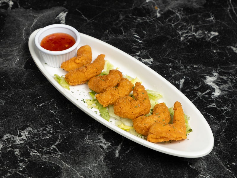Spicy Batter Fried Prawns